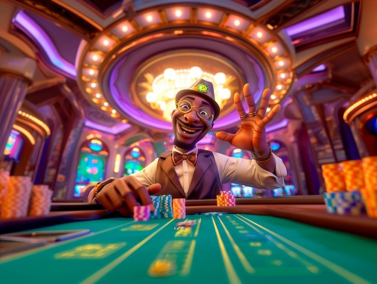layar aplikasi majamojo menampilkan penawaran double down di Speed Blackjack